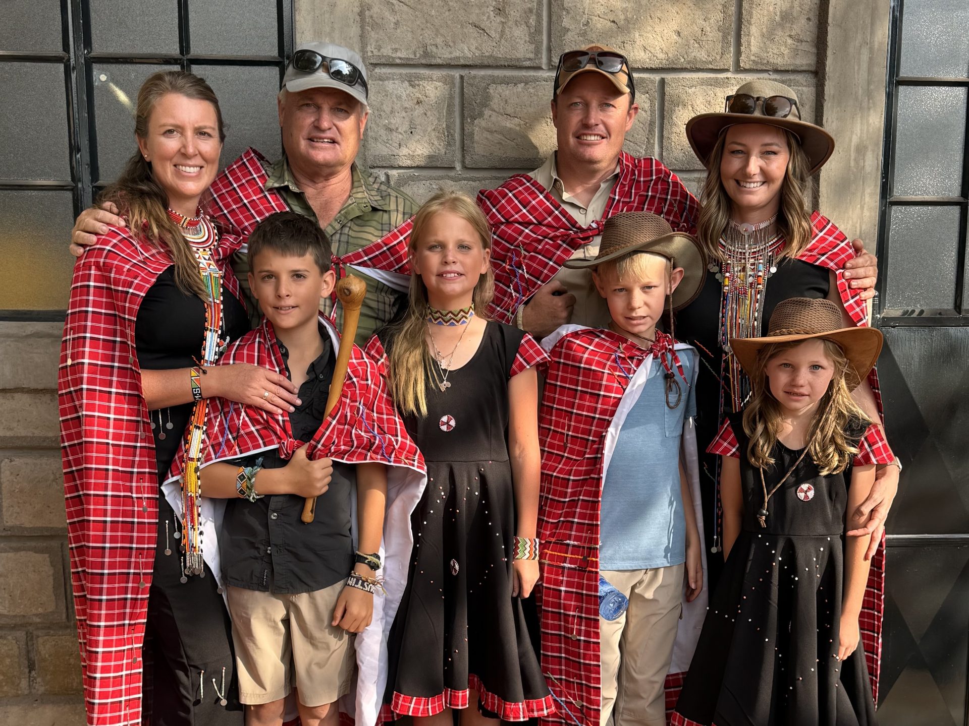 The Aho family, owners and operators of Mara West